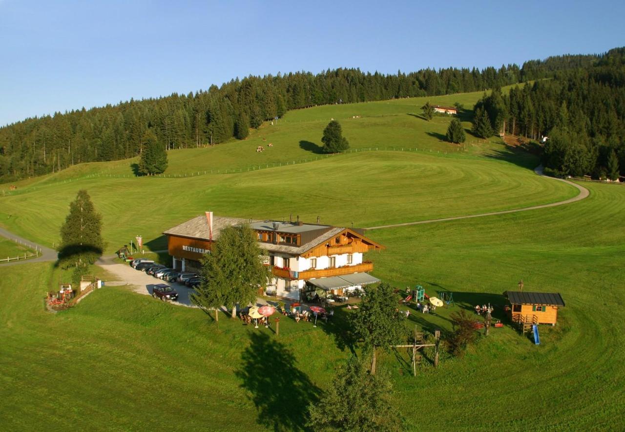 Alpengasthof Hirschberg Sankt Johann in Tirol Buitenkant foto