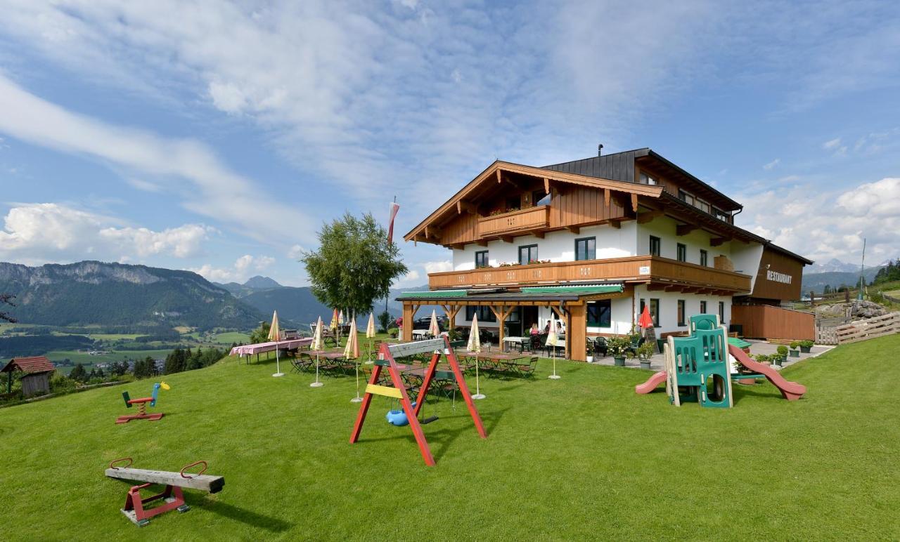 Alpengasthof Hirschberg Sankt Johann in Tirol Buitenkant foto