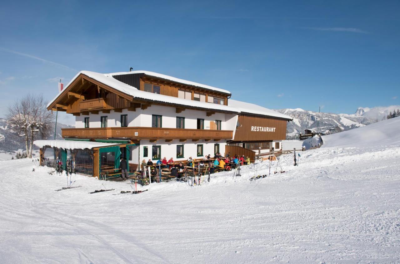 Alpengasthof Hirschberg Sankt Johann in Tirol Buitenkant foto