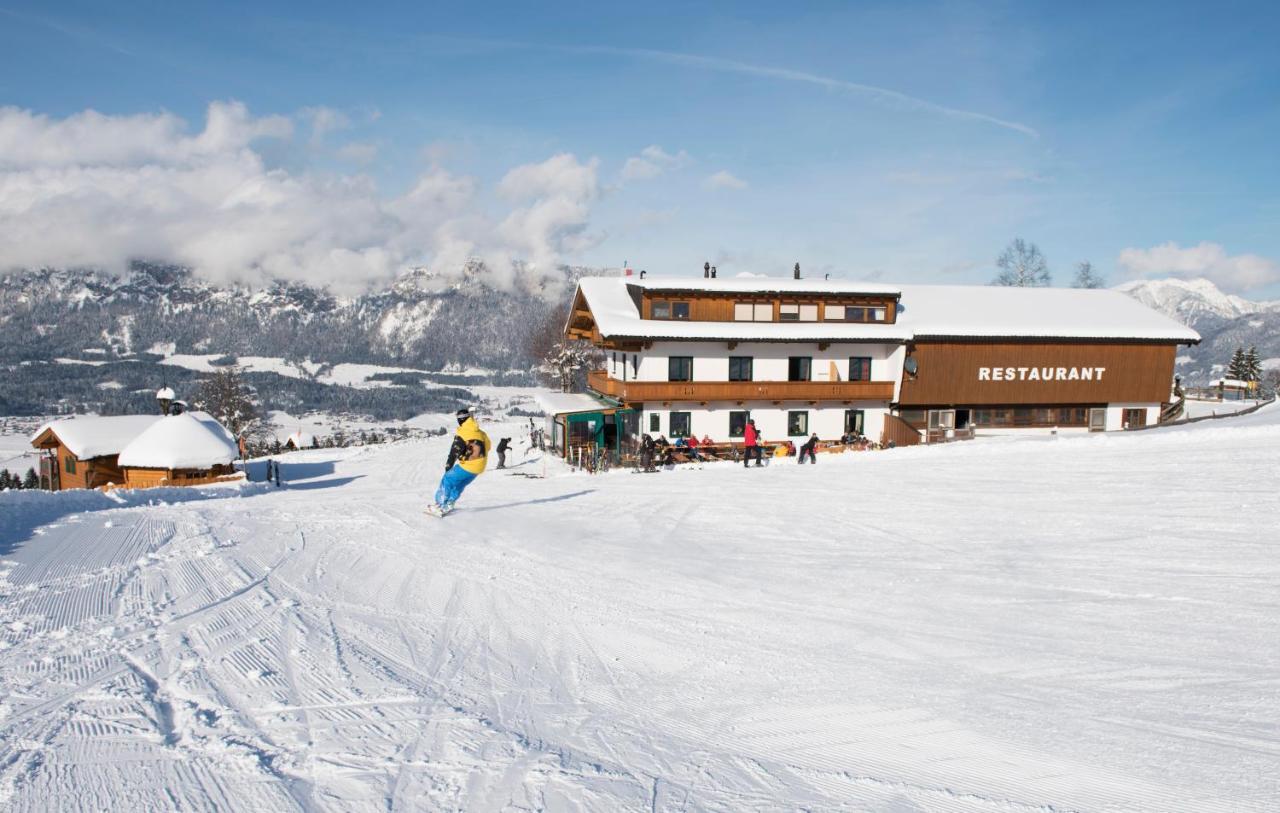 Alpengasthof Hirschberg Sankt Johann in Tirol Buitenkant foto