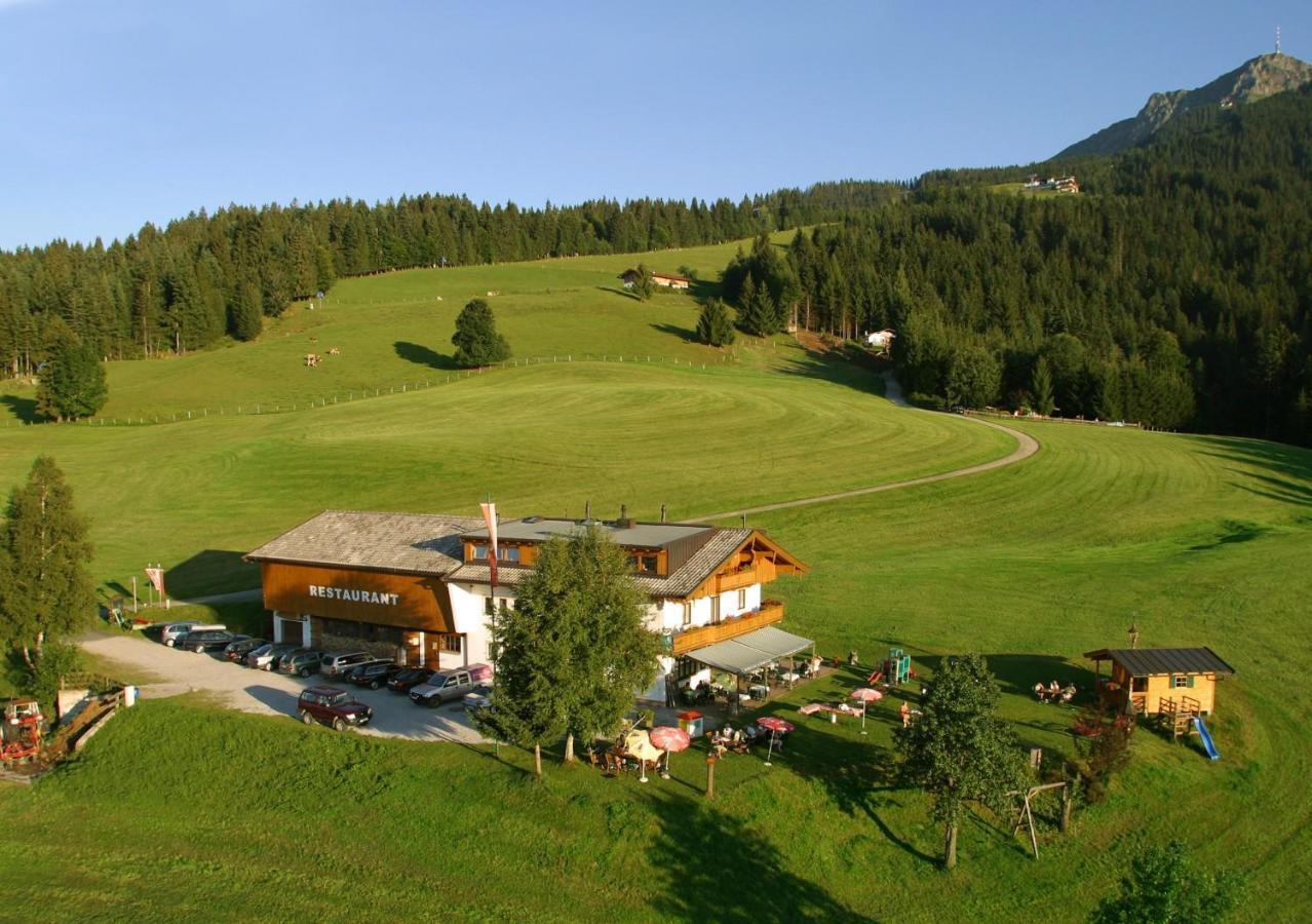Alpengasthof Hirschberg Sankt Johann in Tirol Buitenkant foto