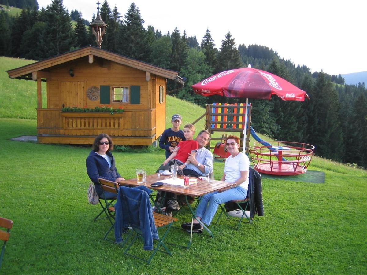 Alpengasthof Hirschberg Sankt Johann in Tirol Buitenkant foto