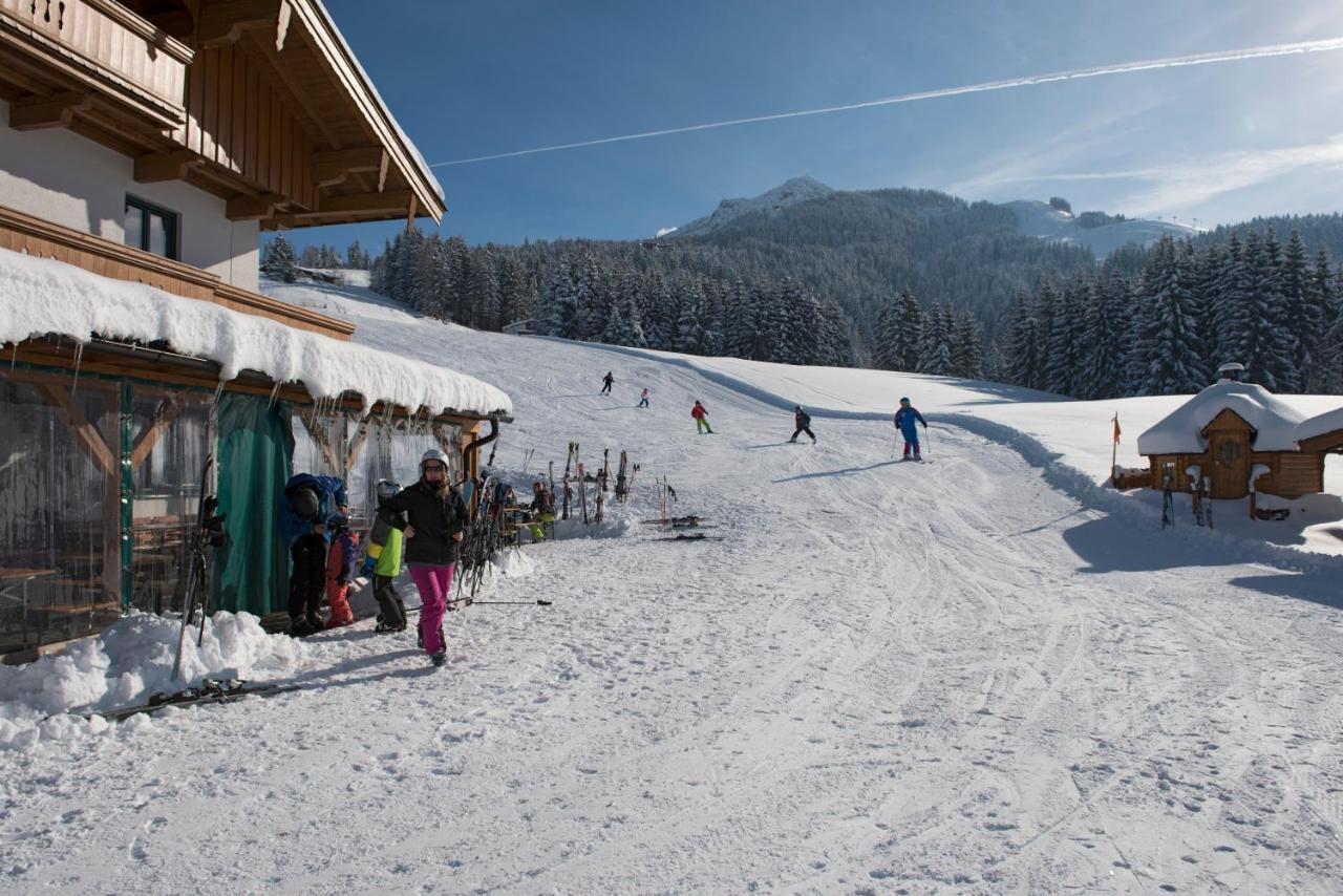 Alpengasthof Hirschberg Sankt Johann in Tirol Buitenkant foto